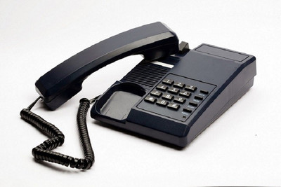 

Attitude BT-B11 Landline Phone Corded Landline Phone with Answering Machine(Black)