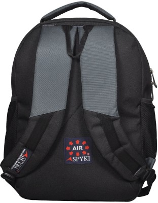 

Spyki 16 inch Laptop Backpack(Grey), Black