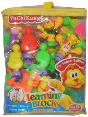 

FunBlast Education/English Number Learning Blocks For Kids With Cartoon Figures, Bag Packing, Best Gift Toy, Multicolor (Set Of 28 Pcs)(Multicolor)