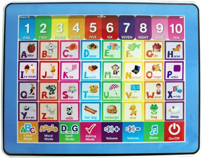 

Zest 4 Toyz Y-Pad Smart English Learning Tablet for Kids(Multicolor)
