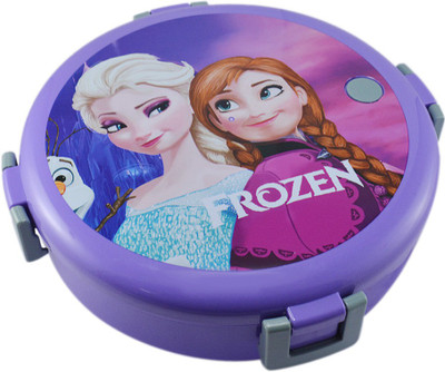 

Saamarth Impex Airproof-Single Layer Cartoon Character Round Lunch Box-Stainless Steel-Vaccum Preserving-Insulated Food Container 2 Containers Lunch Box(250 ml), Purple