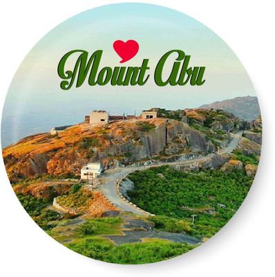 

Peacockride Love Mount abu Fridge Magnet Pack of 1(Multicolor)