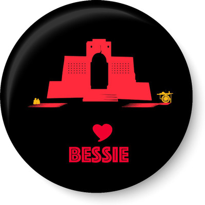 

Peacockride Love BESSIE Fridge Magnet Pack of 1(Multicolor)