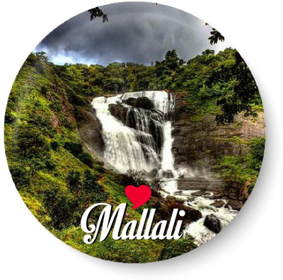 

Peacockride Love Mallali Fridge Magnet Pack of 1(Multicolor)