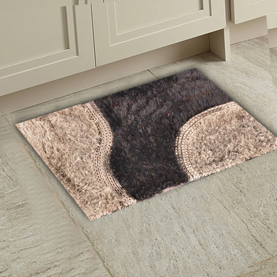 m g's real decor Polyester Door Mat door mat(Multicolor, Free) available at flipkart for Rs.320