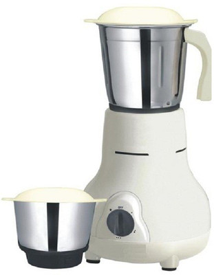 

Super Max BULLET 550 W Mixer Grinder(White, 2 Jars)