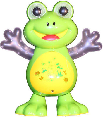 

SKY MODEL Frog Dancing with Music & Light(Multicolor)