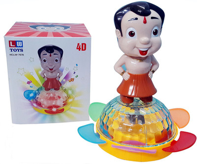 

Be you own label Musical and dancing chota bheem with flashing lights(Multicolor)