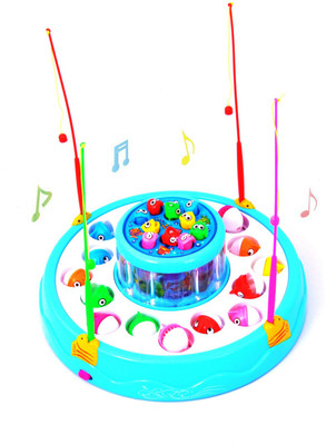 

Flipzon GoGo! Fishing With Playing Music Function, Multi Color(Multicolor)