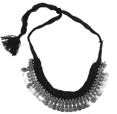 Taj Pearl Tribal Gypsy Alloy Necklace