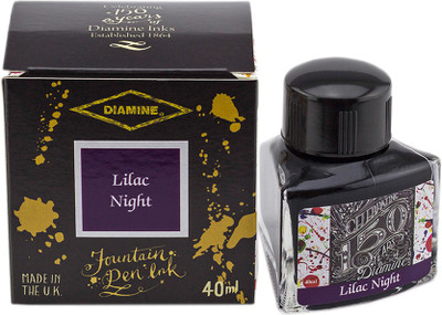 DIAMINE LILAC NIGHT ANNIVERSARY INK 40 ML Ink Bottle(Ink Color - Lilac Night)