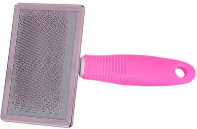 

Pets Empire Slicker Brush(Steel) for Dog Grooming Provides Excellent Pet Grooming Results with Minimal Effort - Reduces Pet Hair in Your Household - Gentle but Effective on Your Dog's Coat - Deshedding Tool Slicker Brushes for Scorpion