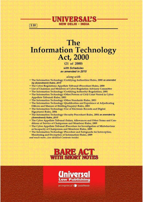 Information Technology Act, 2000 Along With Rules & Regulations(Paperback, Universal Law Publishing)
