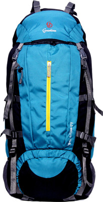 

GRANDIOSE 75L Teal Blue Chain Model Hiking Backpack / Rucksack (GTB67501TB) Rucksack - 75 L(Blue)