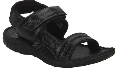 

Red Tape Men Black Sandals