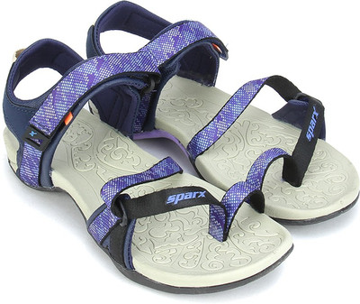 

Sparx Women Purple N.Blue Sports Sandals