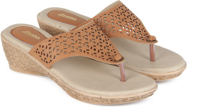

Bata Women Brown Wedges