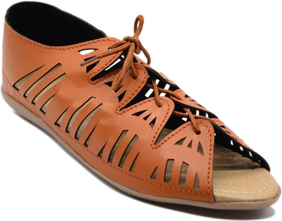 

Myra Women Laser Cut Copper Flats