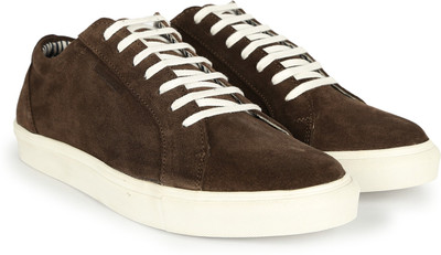 

Provogue Genuine Leather Sneaker For Men(Brown