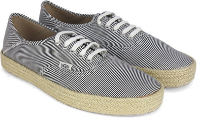 

Vans AUTHENTIC ESP Casuals For Women(Black, White, Micro stripes