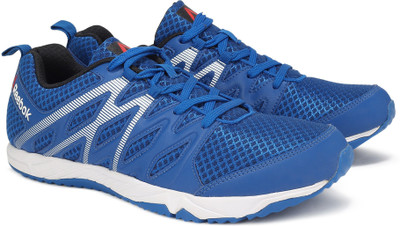 

REEBOK ARCADE RUNNER Running Shoes For Men(Blue, Blue/blue/gravel/wht/blk