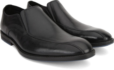 

Clarks PRANGLEY STEP BLACK LEATHER Slip On For Men(Black