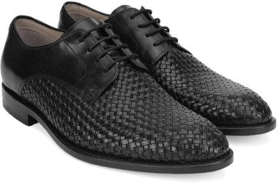 

Clarks TWINLEY LACE BLACK WEAVE Lace Up For Men(Black