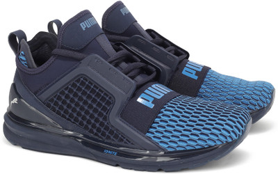 

Puma IGNITE LIMITLESS COLORBLOCK Running Shoe For Men(Blue, Peacoat-french blue