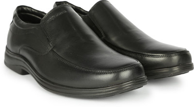 

Provogue Genuine Leather Slip On For Men(Black