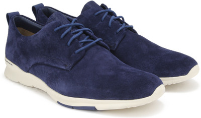 

Clarks Tynamo Walk Blue Suede Casual For Men(Blue