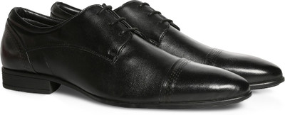 

Hush Puppies By Bata TONY TOE CAP Lace Up For Men(Black