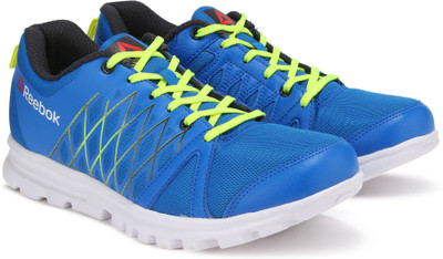 

REEBOK PULSE RUN Running Shoes For Men(Blue, Blue/yellow/gravel/wht