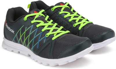 

REEBOK PULSE RUN Running Shoes For Men(Multicolor, Gravel/blue/yellow/white