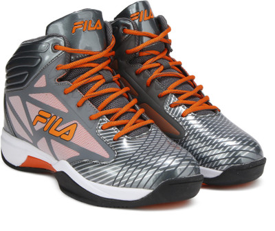 

Fila ZONE BasketBall Shoes For Men(Black, Gry/org