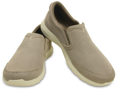 

Crocs Kinsale Mesh Slip-on Sneakers For Men(Brown, 26p