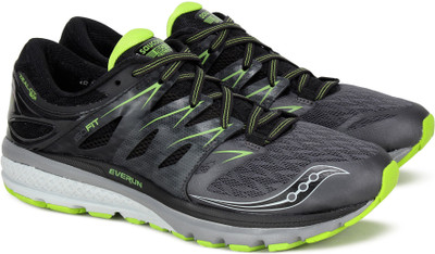 

Saucony ZEALOT ISO 2 Running Shoes For Men(Grey, Gry blk