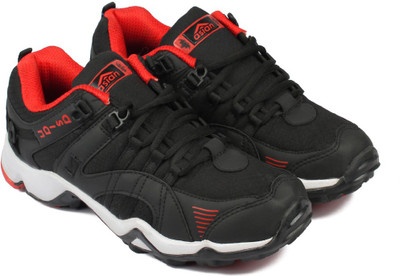 

Asian Running Shoes For Men(Black, Red