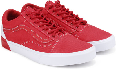 

Vans Old Skool DX Sneakers For Men(Red, White, (blocked) true white/racing red