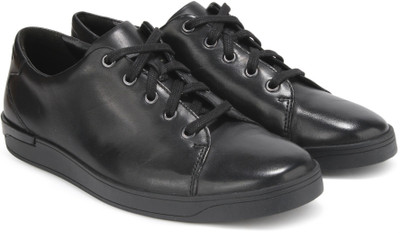 

Clarks Stanway Lace Black Leather Casual For Men(Black