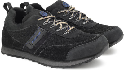 

Woodland Leather Sneakers For Men(Black