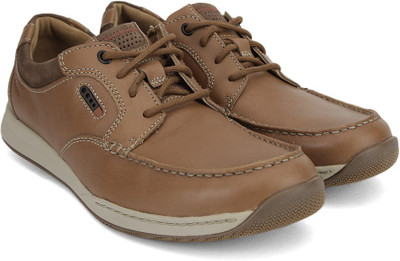 

Clarks Javery Time Tan Leather Sneakers For Men(Tan