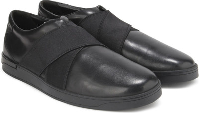 

Clarks Stanway Easy Black Leather Casual For Men(Black