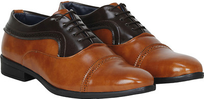 

Kraasa Cruise Brogues For Men(Tan, Black, Tan::brown