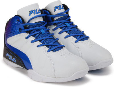 

Fila REBOUND-3 BasketBall Shoes For Men(White, Wht/ryl