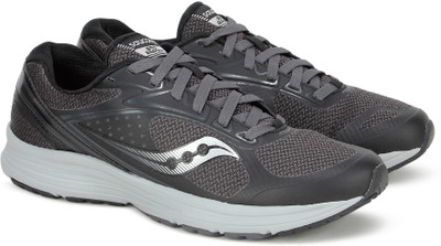 

Saucony GRID SEEKER Running Shoes For Men(Multicolor, Blk gry