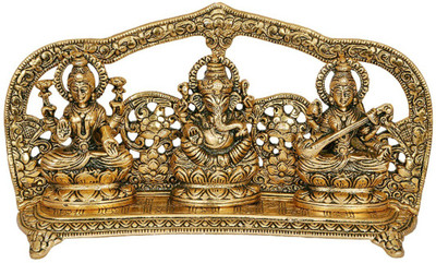 

Royal Gifts Decorative Showpiece - 14 cm(Aluminium, Gold)