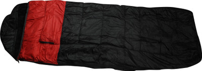 

Flipfit ULTRA WARM DESIGNER NYLON WITH BLANKET STUFF INSIDE BAG Sleeping Bag(Black