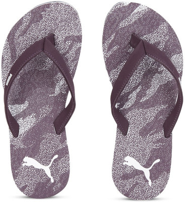 

Puma Ronni Flip Flops, Dark purple-white