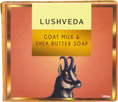 

Lushveda Goat Milk & Shea Butter Soap(100 g)