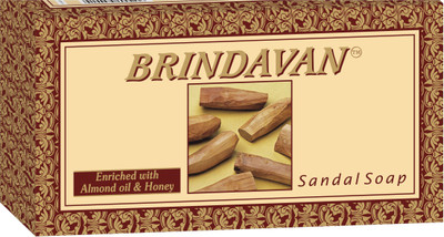 

Brindavan Sandal Soap 3-In-1(375 g, Pack of 3)